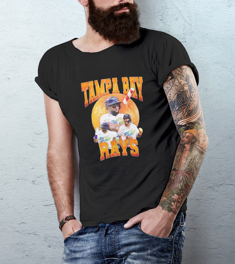 Tampa Bay Rays Randy Arozarena Devil Rays Baseball T-Shirt