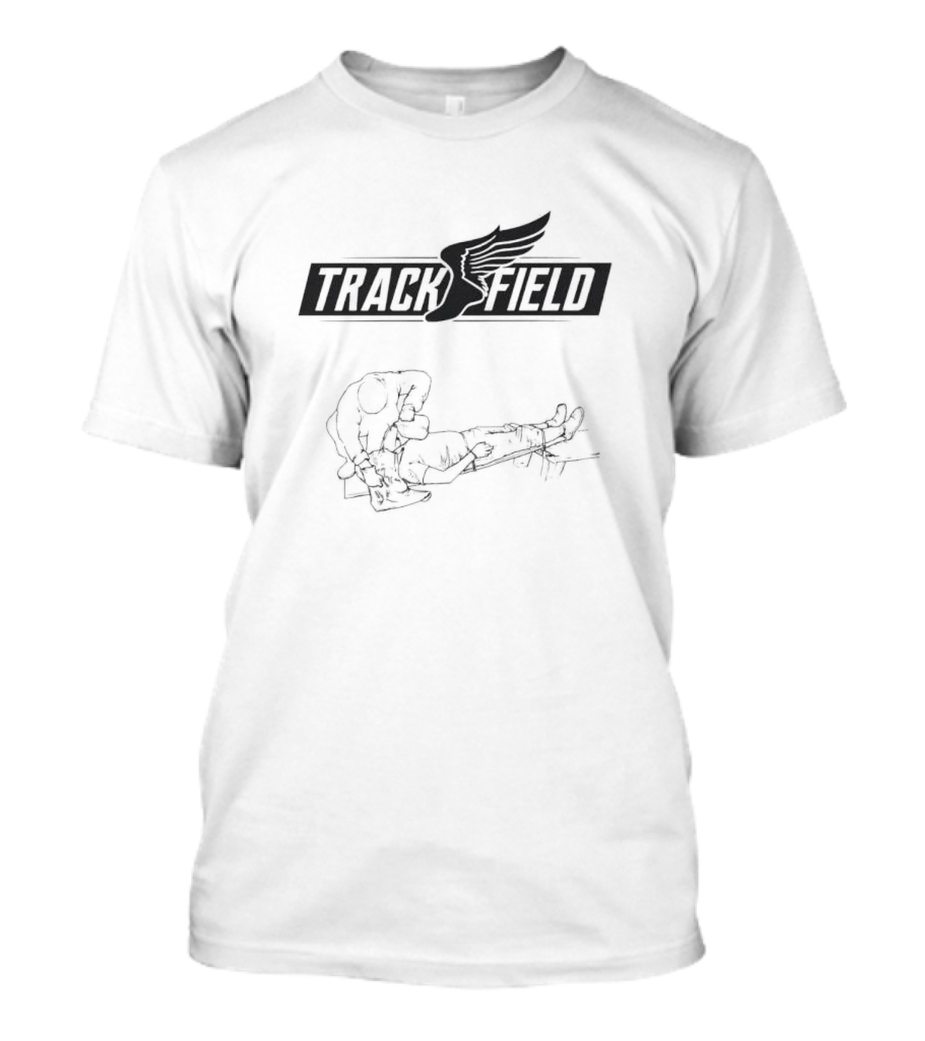 TRACK AND FIELD WATERBOARDING SPORTS T-Shirt