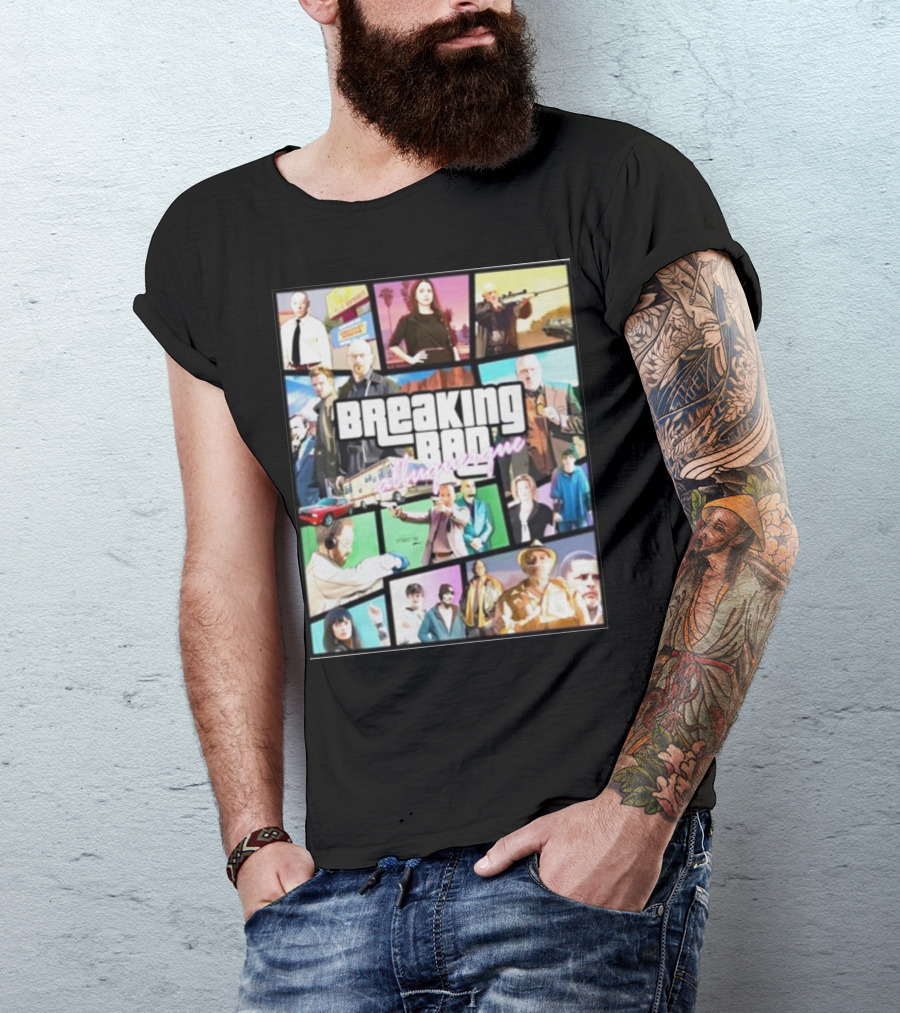 Breaking Bad Albuquerque Custom GTA T-Shirt