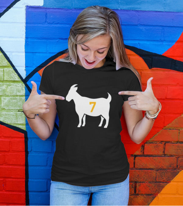 GOAT 7 New York Knicks Number Basketball T-Shirt