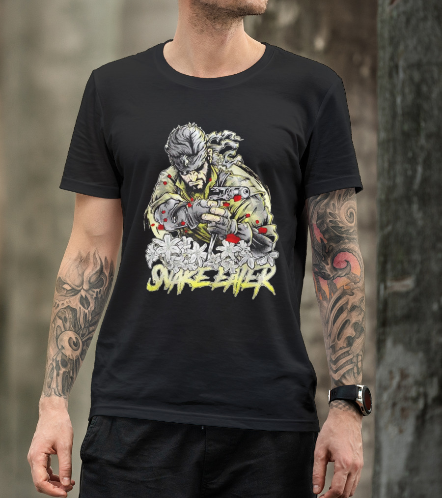 Metal Gear Solid 3 Snake Eater Iconic Character T-Shirt