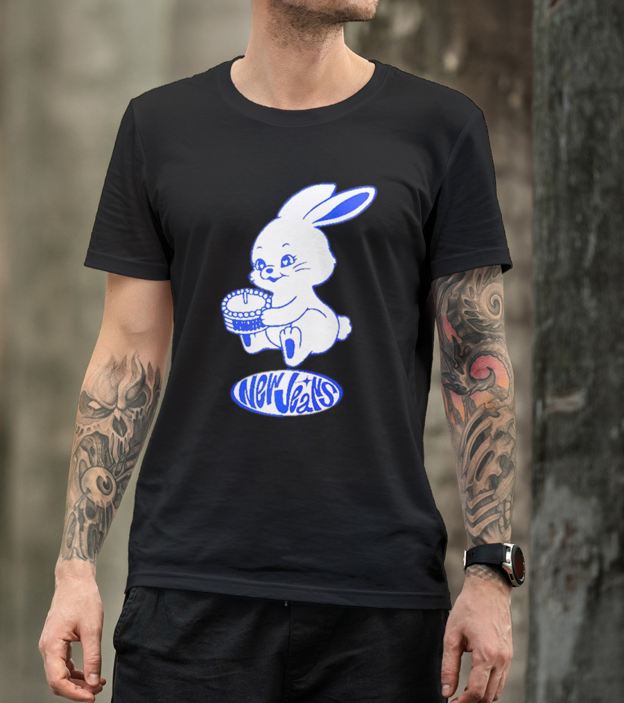 New Jeans Bunny Drummer T-Shirt