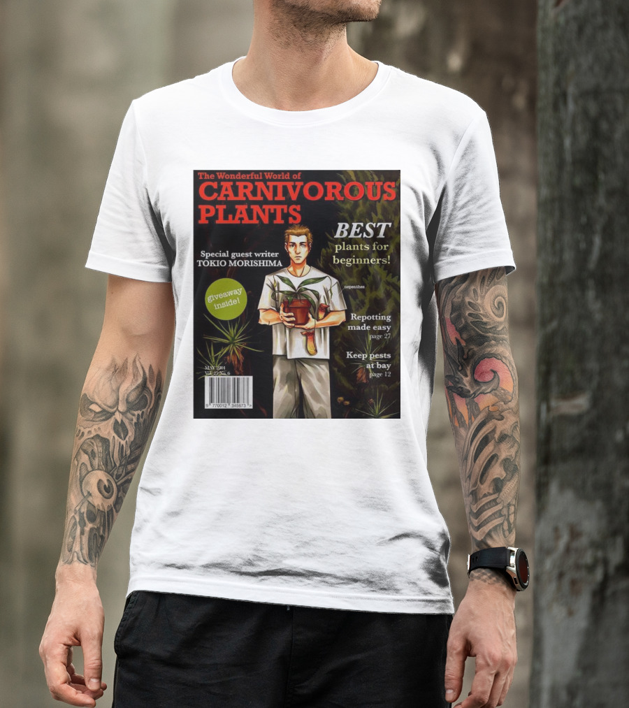 The Wonderful World Of Carnivorous Plants Best Plants For Beginners Special Guest Writer Tokio Morishima Giveaway Inside T-Shirt