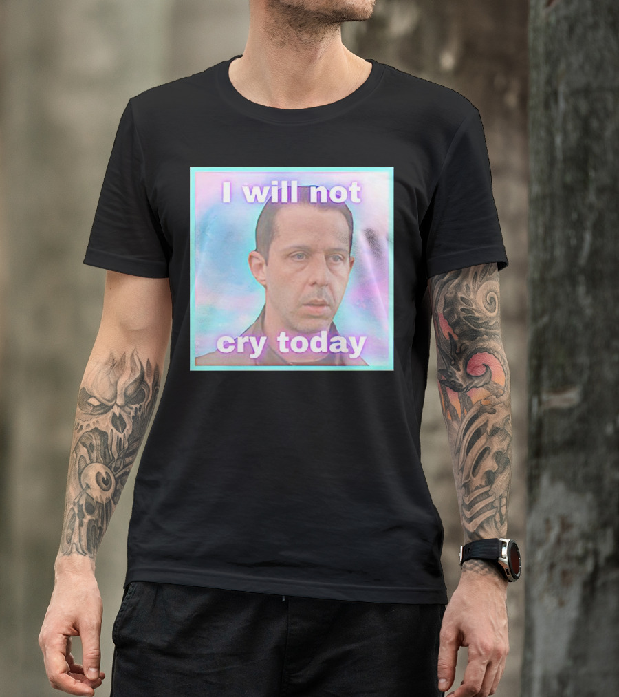 Kendall Roy I Will Not Cry Today Pastel Mood T-Shirt