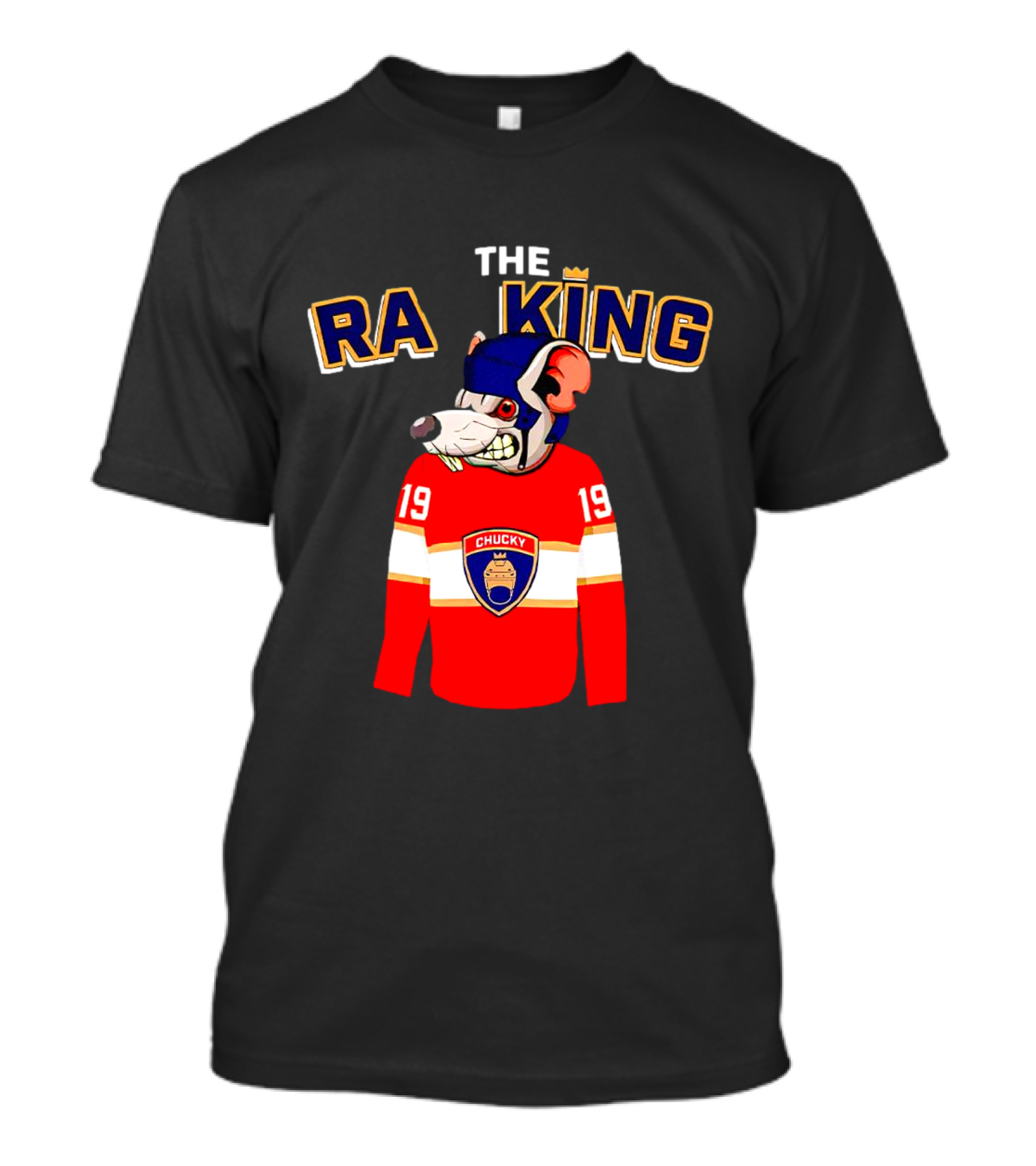 The Rat King Chucky 19 Florida Panthers Hockey Mascot T-Shirt
