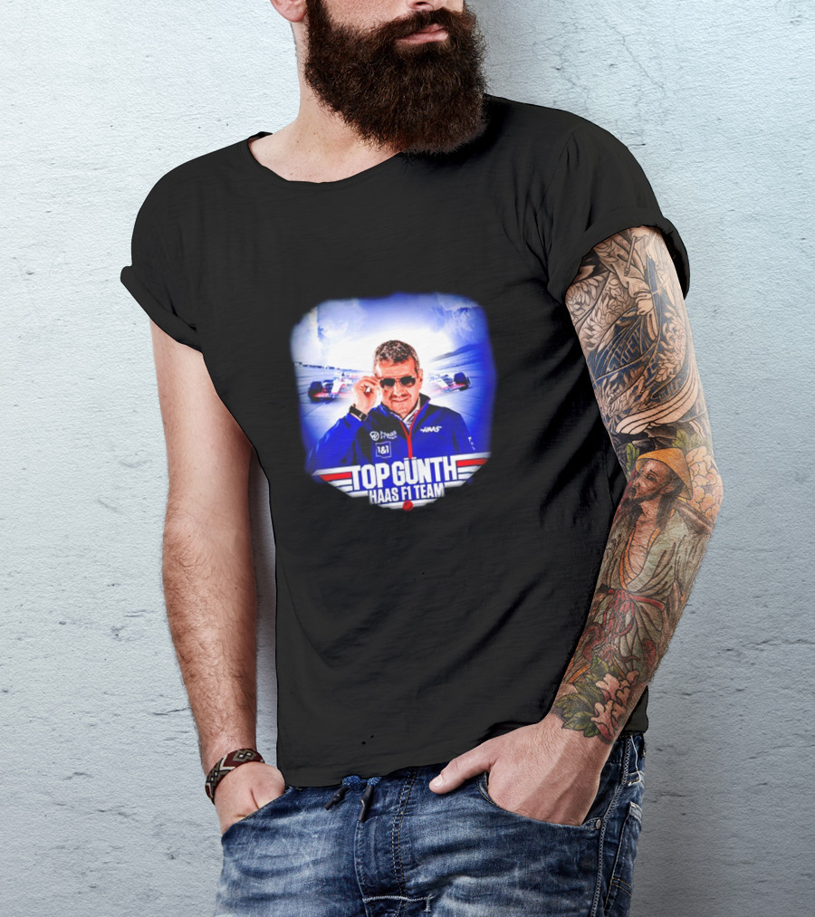 Top Günth Haas F1 Team Racing Vibes T-Shirt