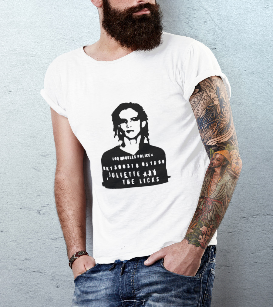 Juliette Lewis Los Angeles Police Juliette And The Licks T-Shirt