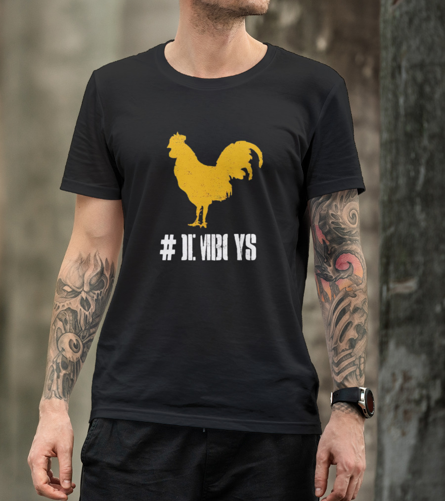 Mark Briscoe Demboys Chicken Rooster Hashtag T-Shirt