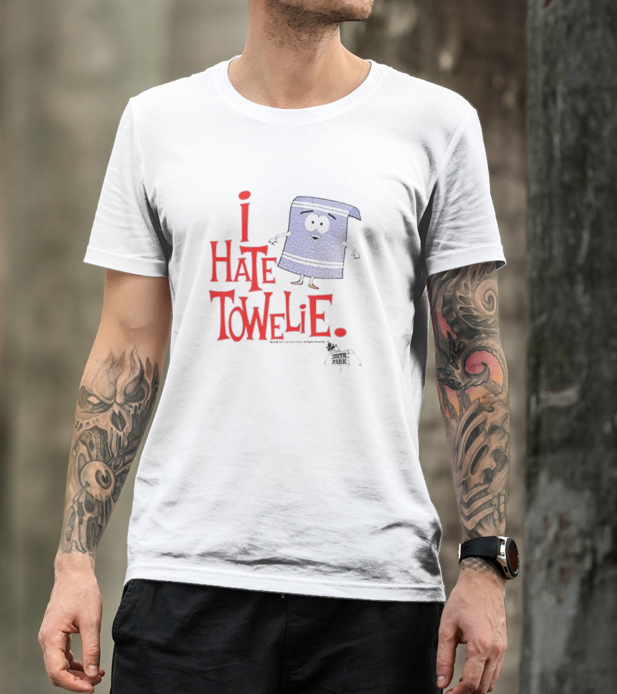 I Hate Towelie South Park Character Reference T-Shirt