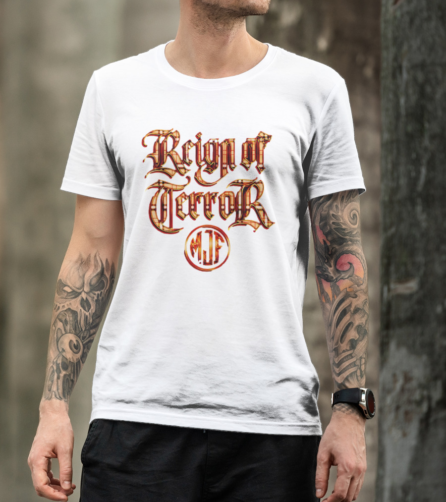 MJF Reign Of Terror Plaid Gothic T-Shirt