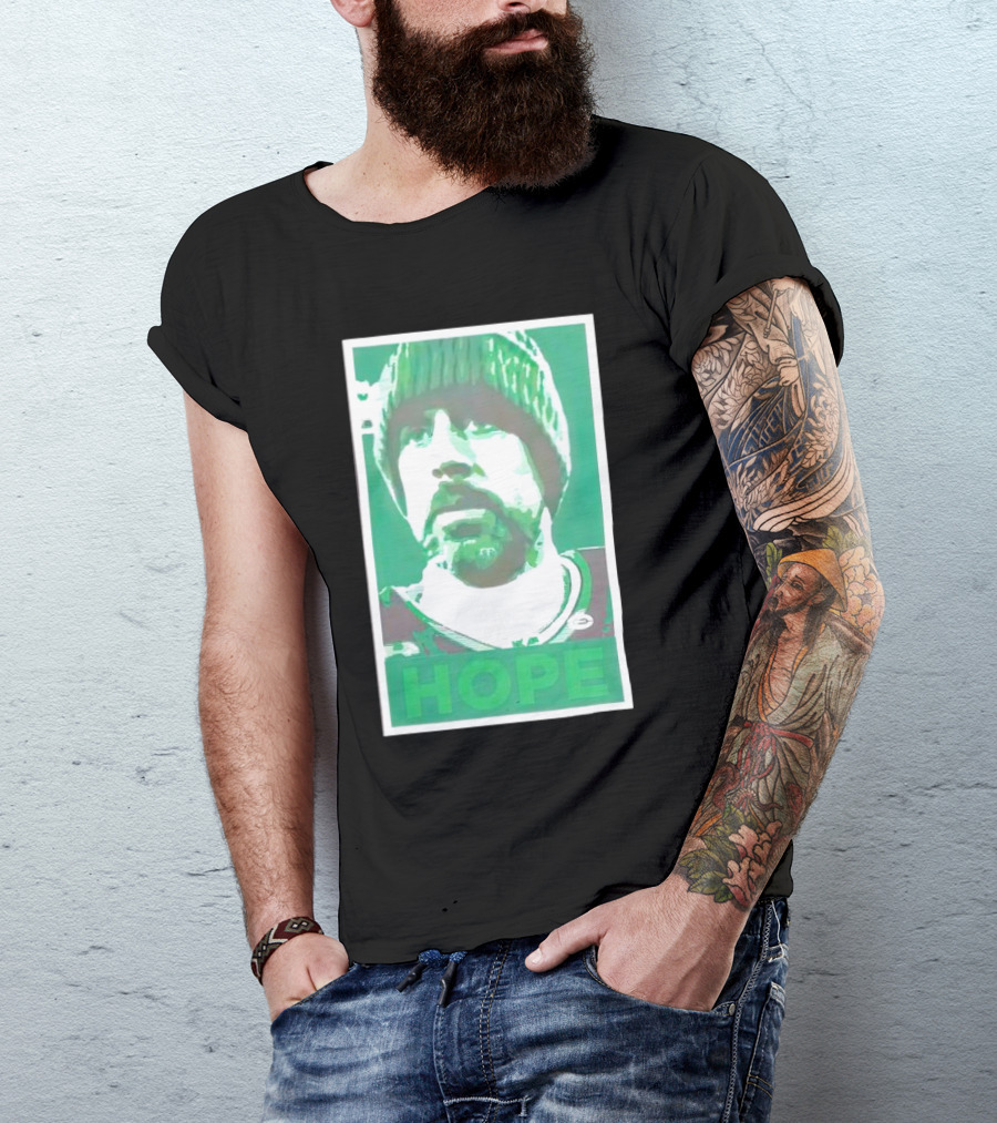 New York Jets Aaron Rodgers Hope Fan T-Shirt