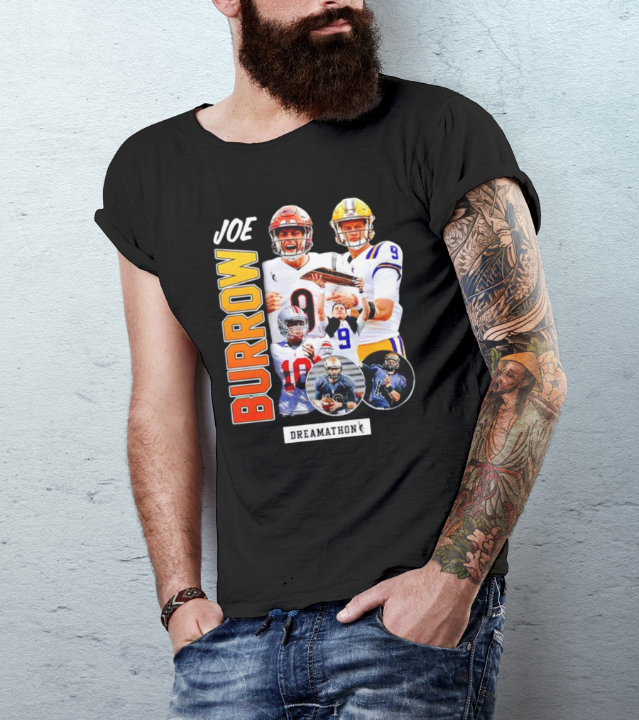 JOE BURROW DREAMATHON FOOTBALL LEGACY T-Shirt