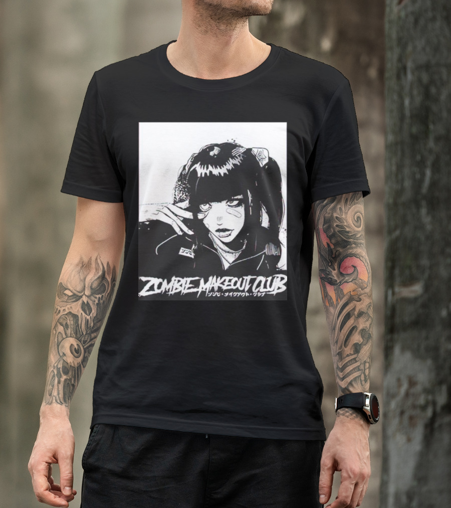 ZOMBIE MAKEOUT CLUB Japanese Style Manga T-Shirt