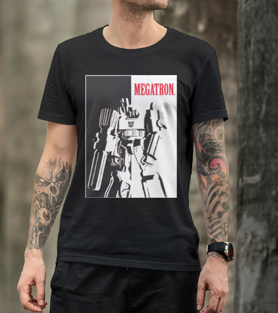Megatron Transformers Scarface T-Shirt
