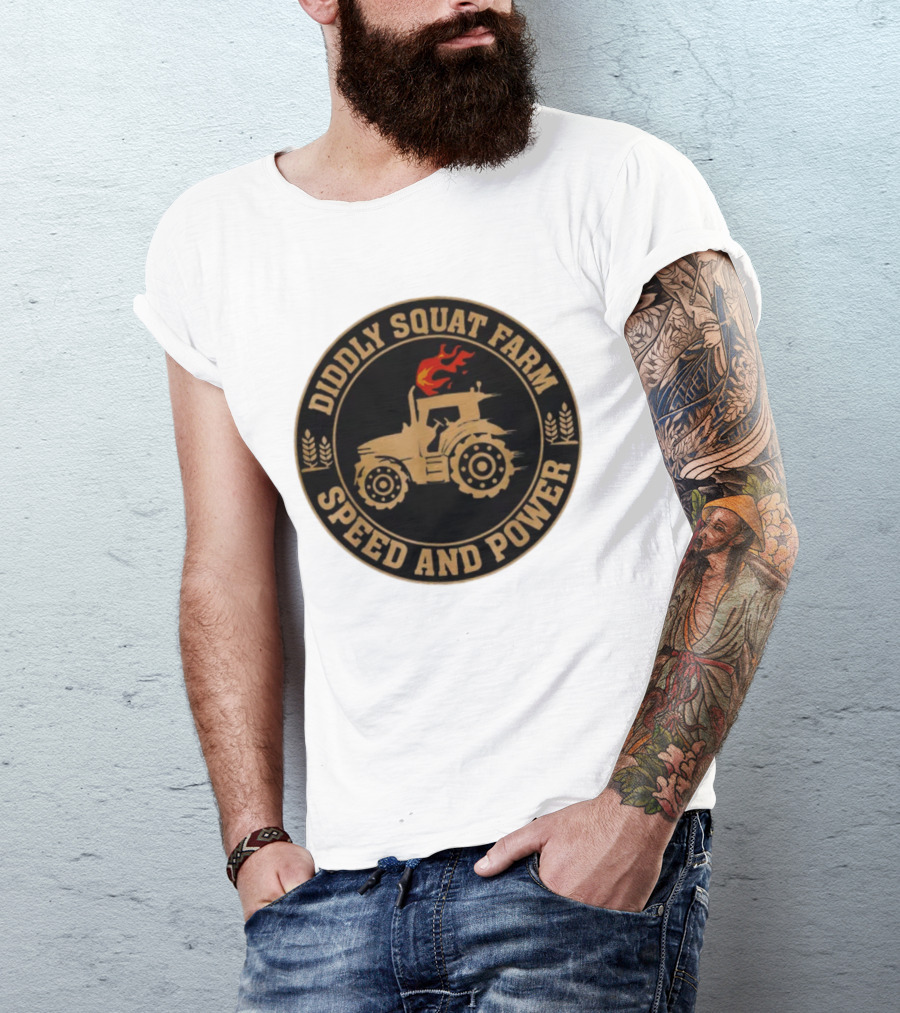 Diddly Squat Farm Tractor Speed And Power T-Shirt