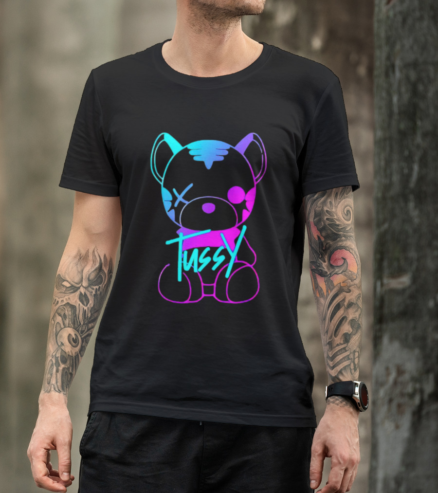 Tussy Neon Timber Tiger Games T-Shirt