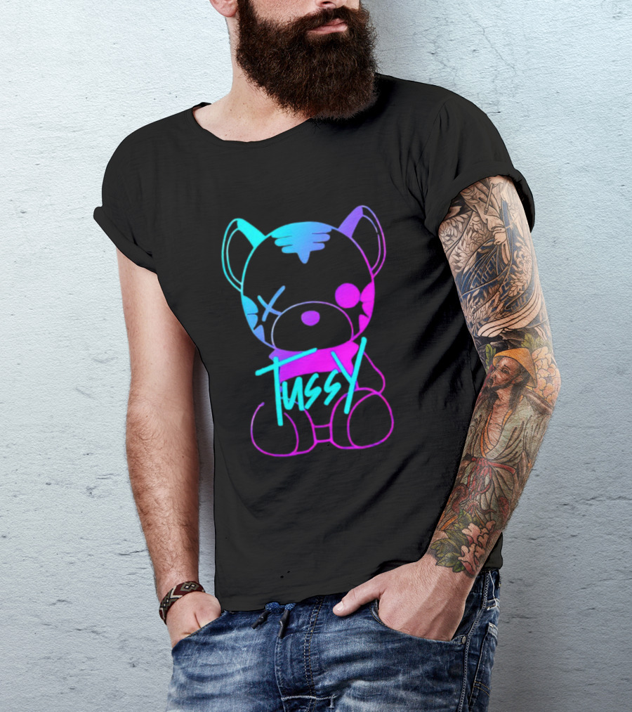 Tussy Neon Timber Tiger Games T-Shirt