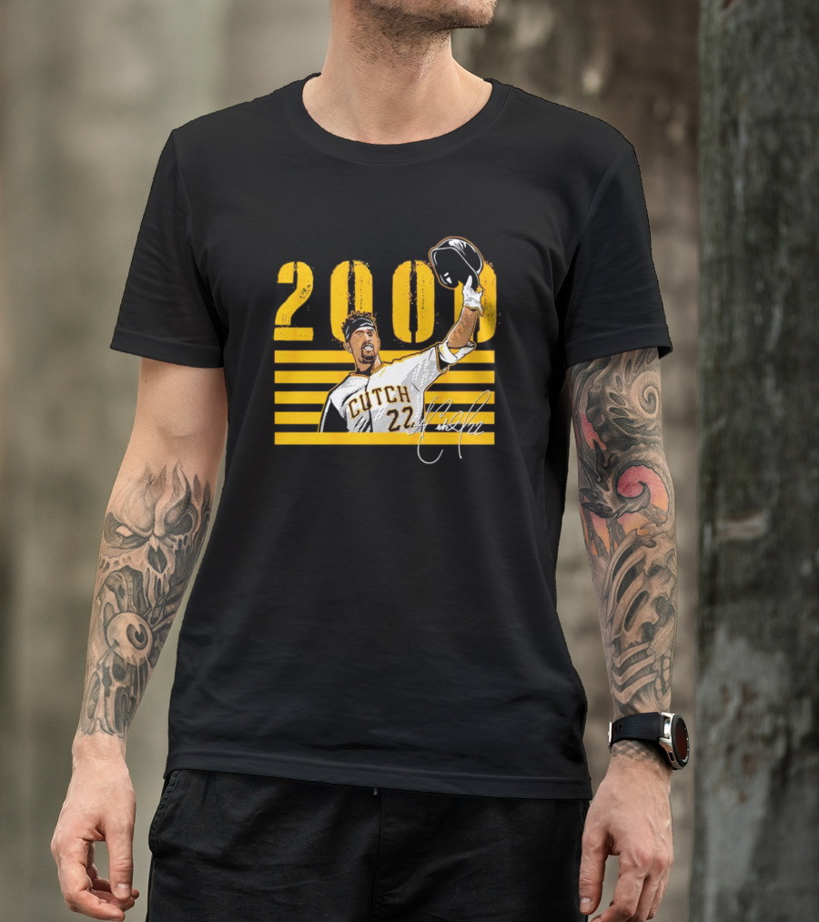 Andrew McCutchen Cutch 22 2000 Milestone T-Shirt