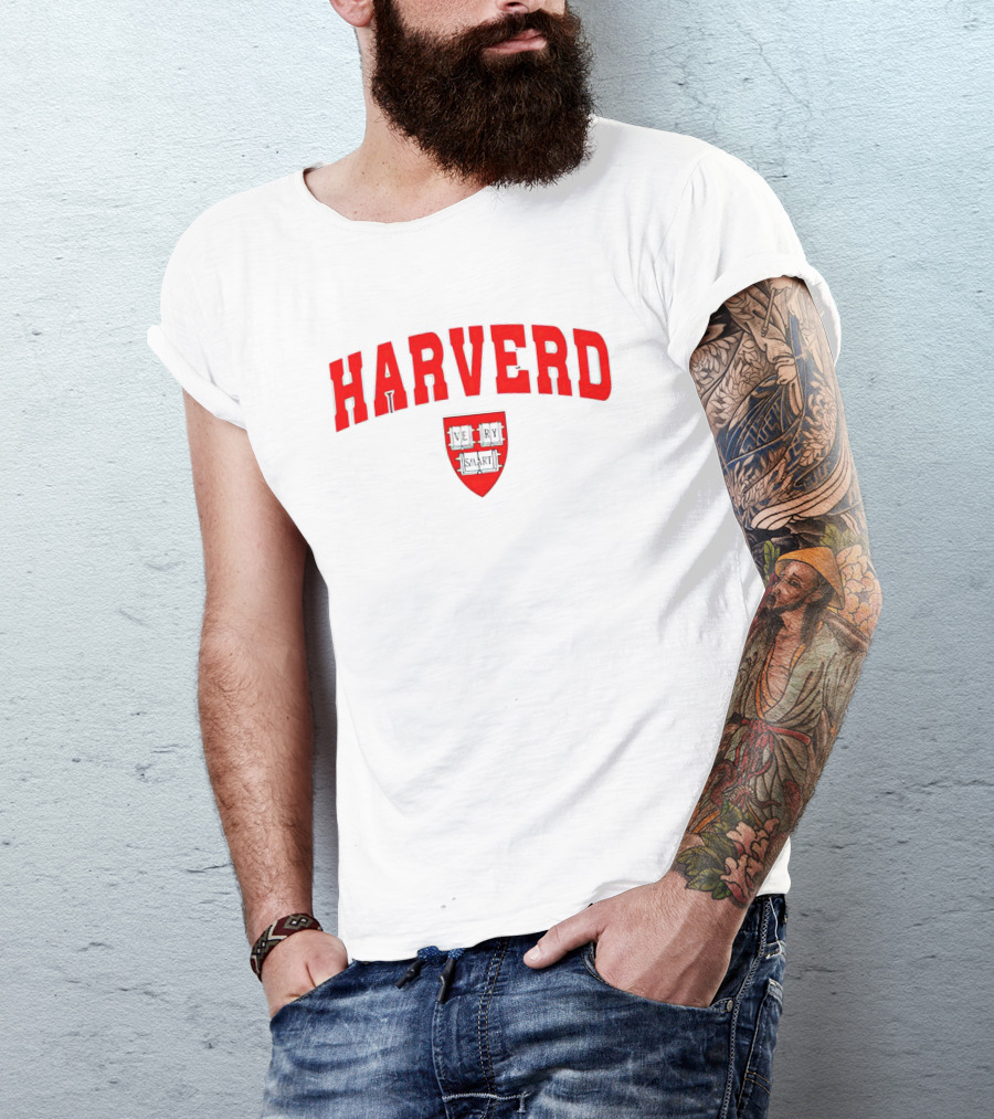 Harverd University Very Smart Spoof Crest T-Shirt