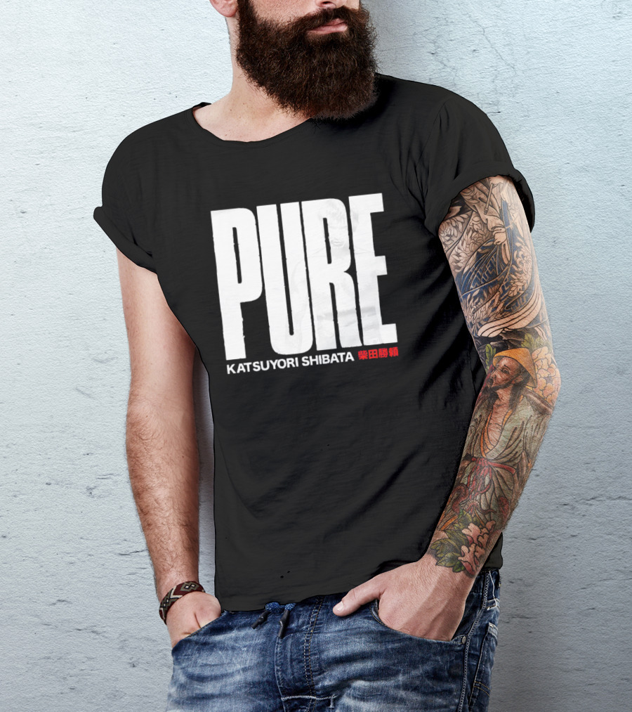 PURE Katsuyori Shibata 柴田勝頼 T-Shirt