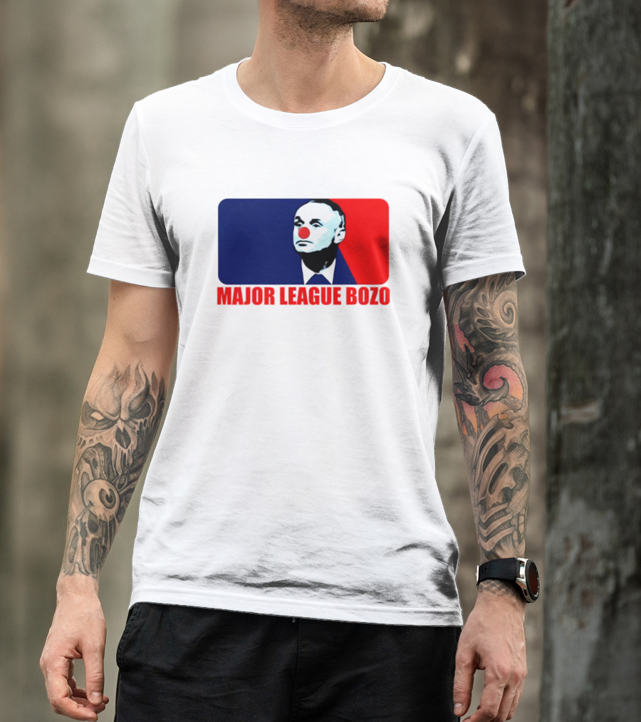 Major League Bozo Red Nose Clown T-Shirt