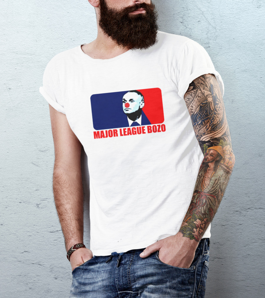 Major League Bozo Red Nose Clown T-Shirt