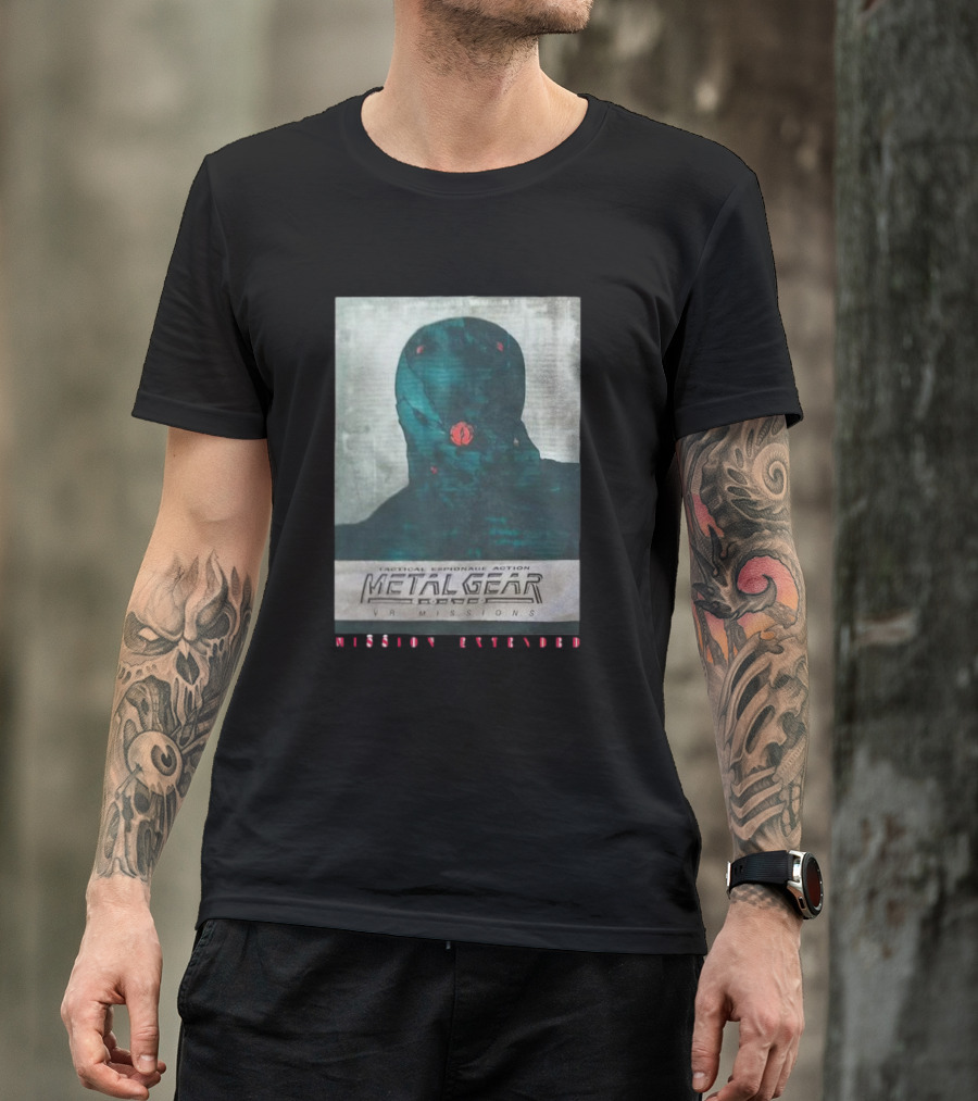 Metal Gear Solid Tactical Espionage Action VR Missions Mission Extended T-Shirt