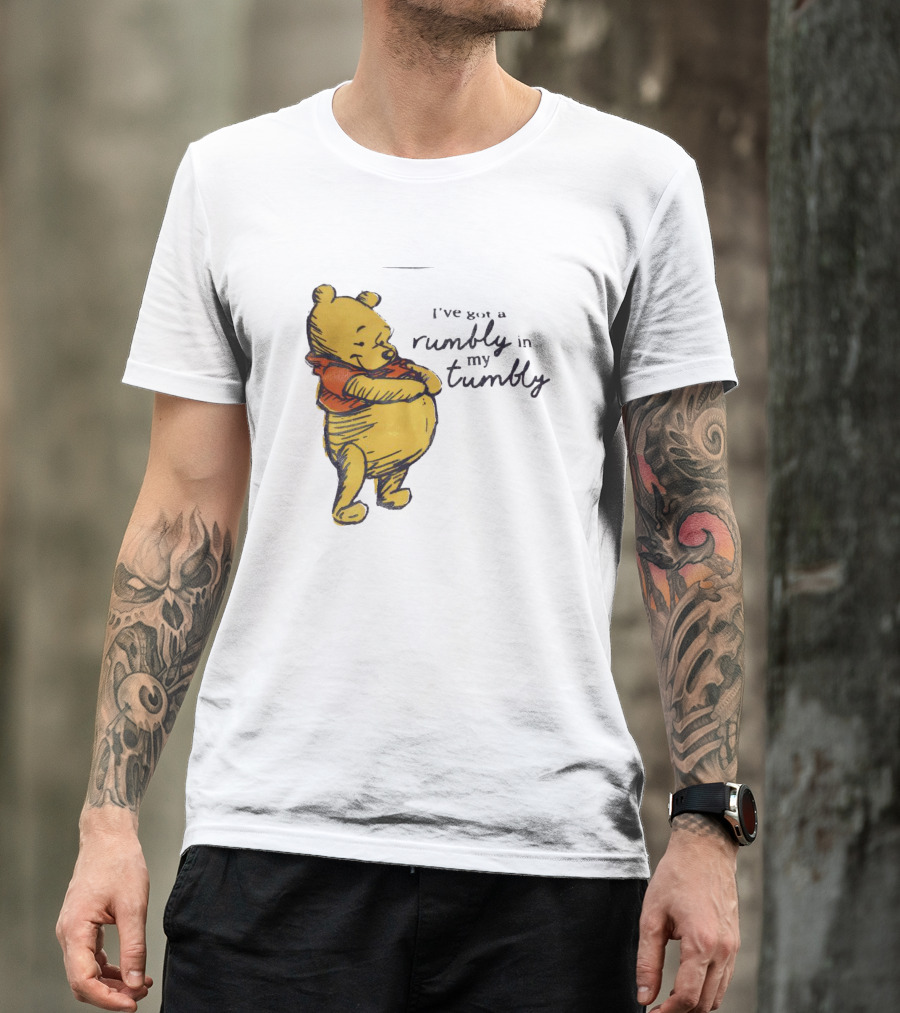 Pooh I’ve Got A Rumbly In My Tumbly Bear T-Shirt