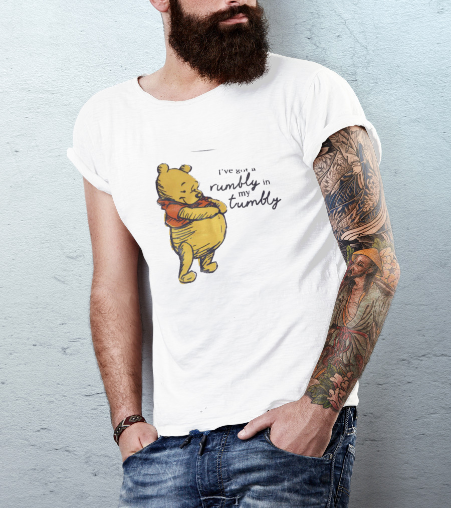 Pooh I’ve Got A Rumbly In My Tumbly Bear T-Shirt