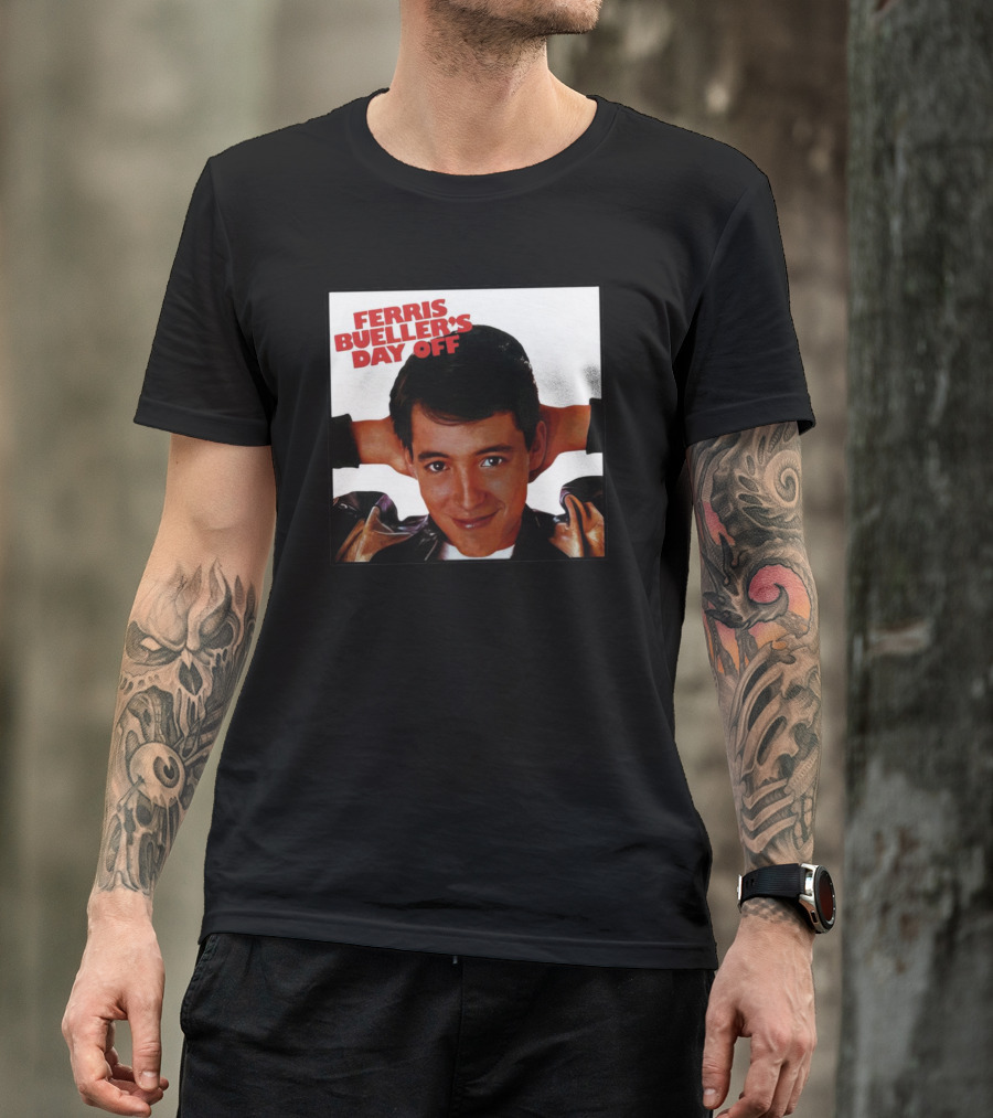 Ferris Bueller's Day Off Iconic Relaxed Pose T-Shirt