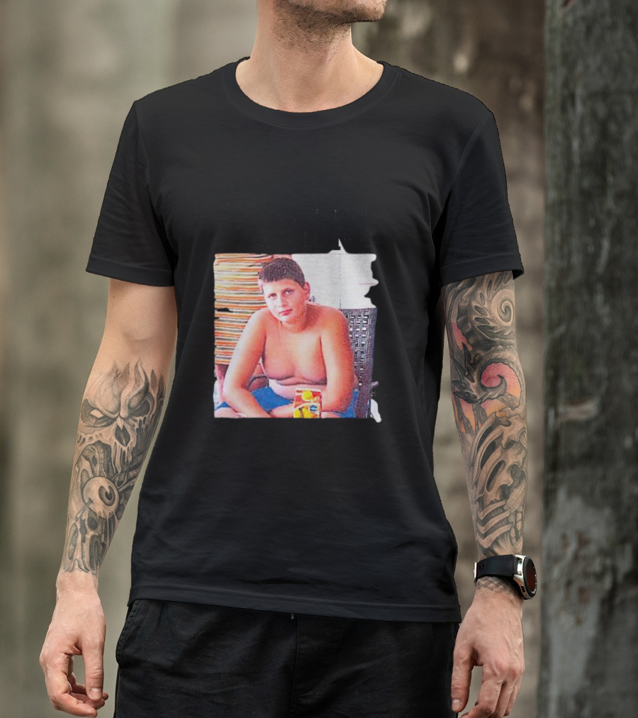 Funny Nikola Jokić Childhood Photo You Can’t Guard Me T-Shirt