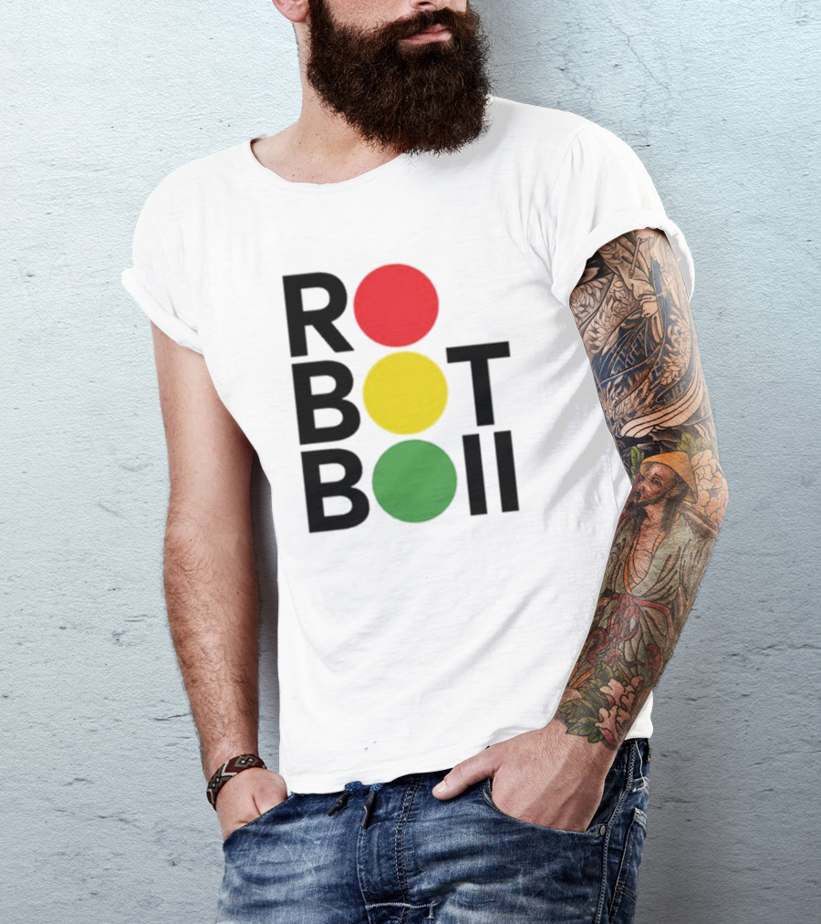 ROBOT BOII Traffic Light Colors T-Shirt