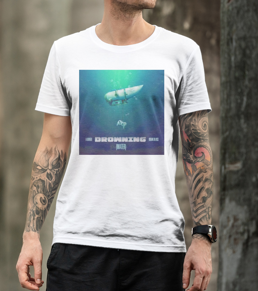 A Boogie Drowning Water Kodak Black Submarine Controller T-Shirt
