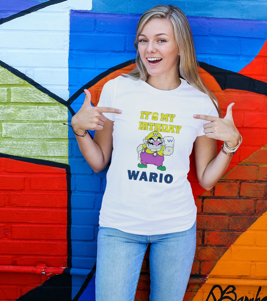 It's My Birthday Wario T-Shirt