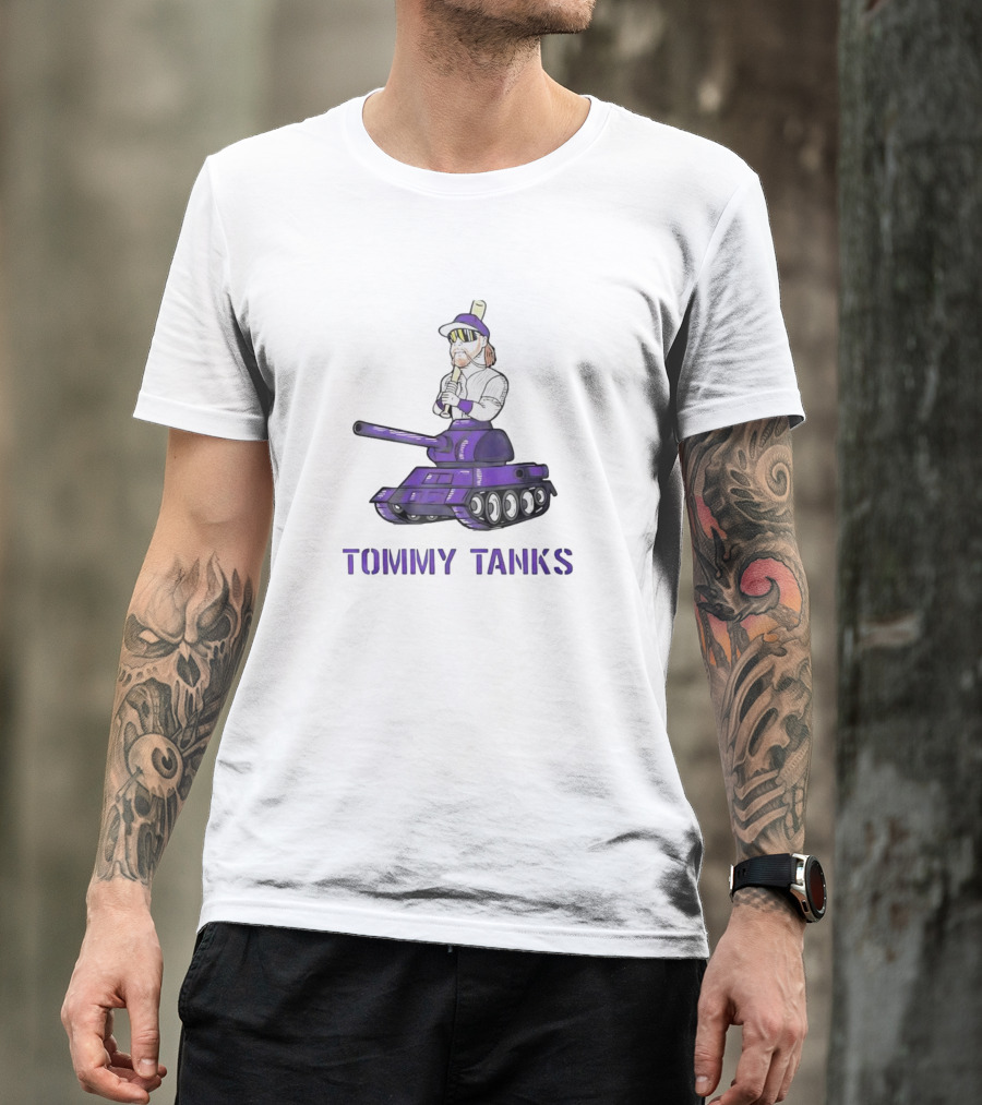 LSU Tigers Tommy White Tommy Tanks Baseball Tank T-Shirt