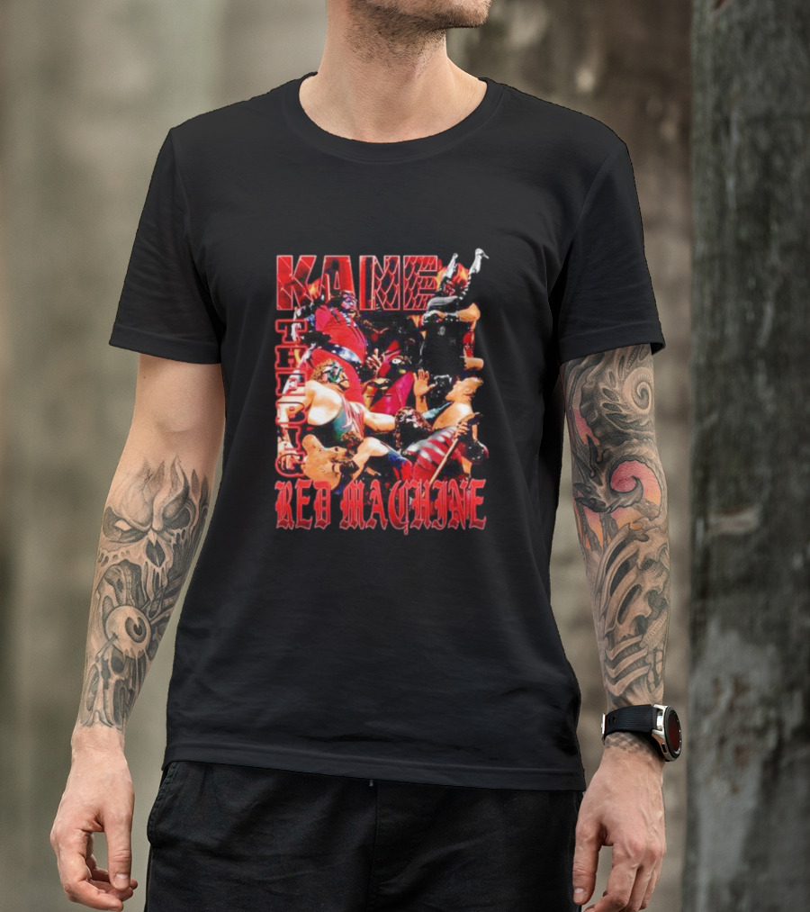 Kane The Big Red Machine Pro Wrestling Legends T-Shirt
