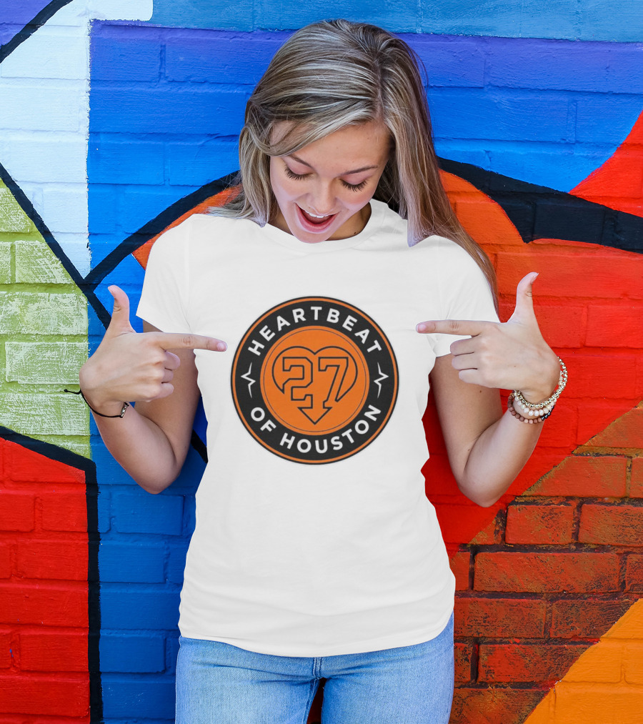 Heartbeat Of Houston 27 T-Shirt