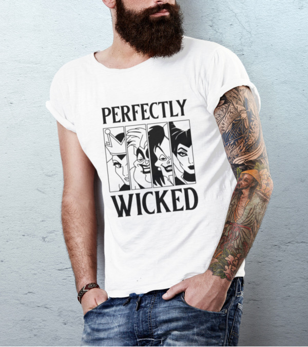 Perfectly Wicked Villains Quartet T-Shirt