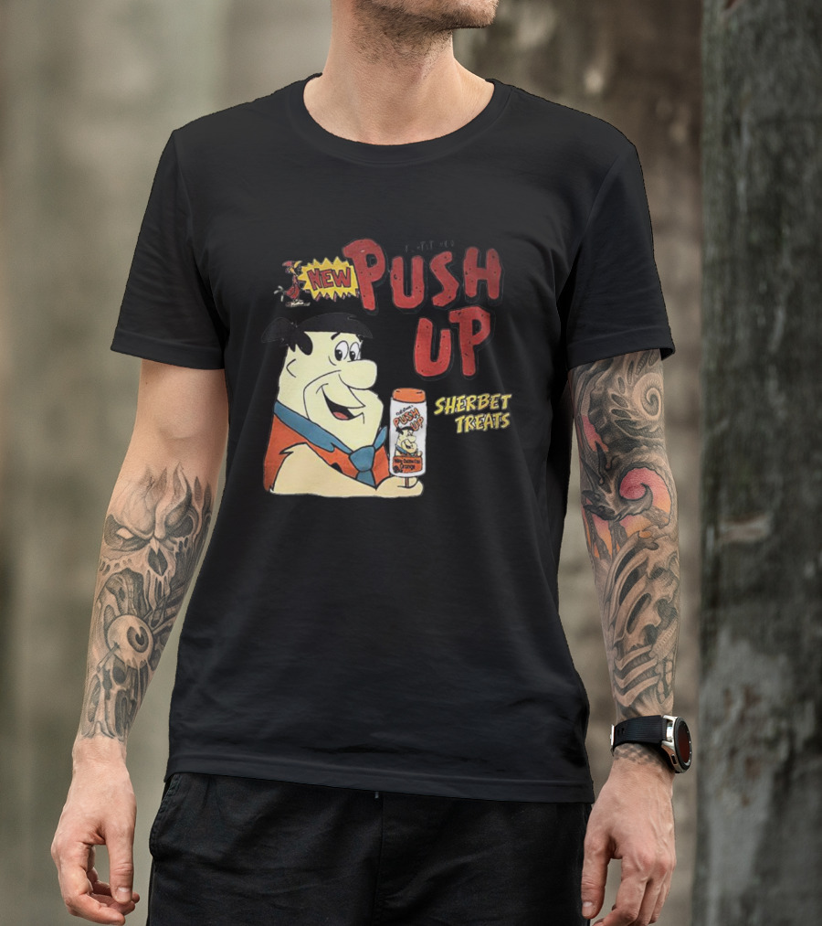 Fred Flintstone New Push Up Sherbet Treats T-Shirt