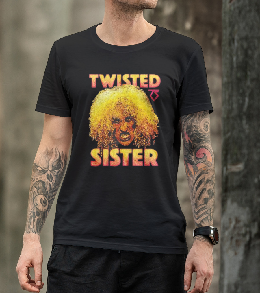 Twisted Sister Dee Snider Iconic Hair T-Shirt