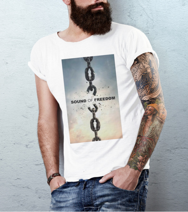 SOUND OF FREEDOM Broken Chains Symbolic T-Shirt