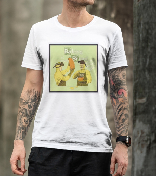 Baking Bread Breaking Bad Yo Bread I Am The One Who Cooks T-Shirt