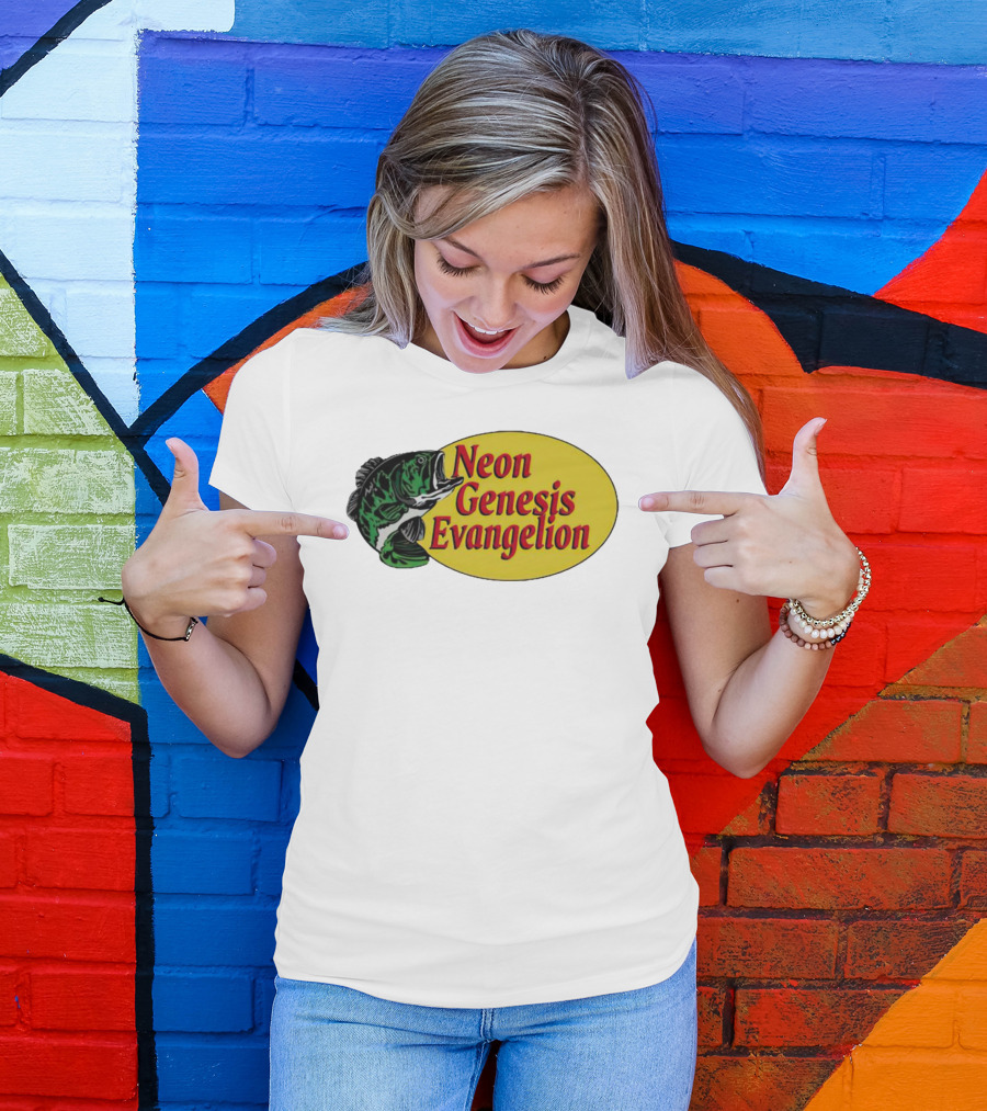 Neon Genesis Evangelion Bass Fish Pro T-Shirt