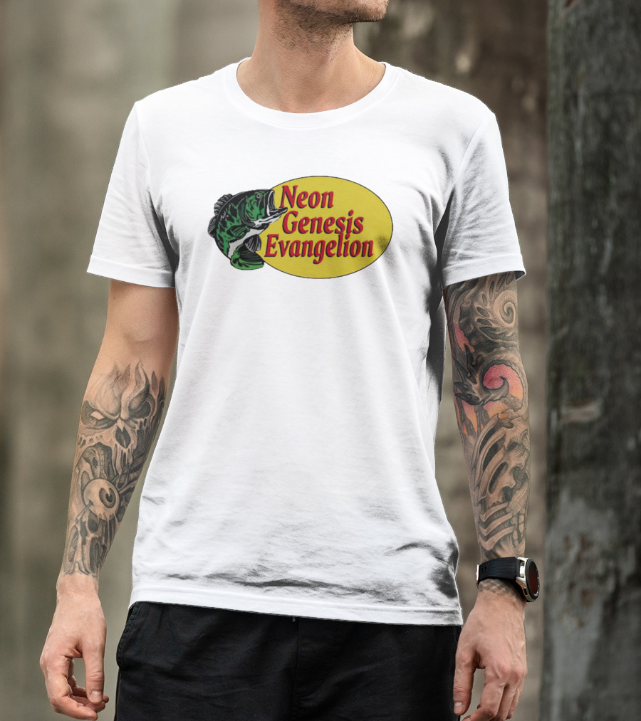 Neon Genesis Evangelion Bass Fish Pro T-Shirt