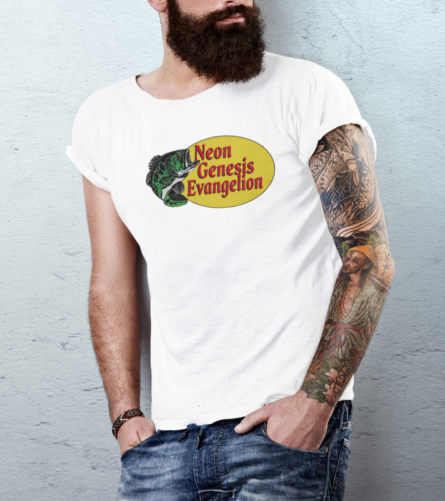 Neon Genesis Evangelion Bass Fish Pro T-Shirt
