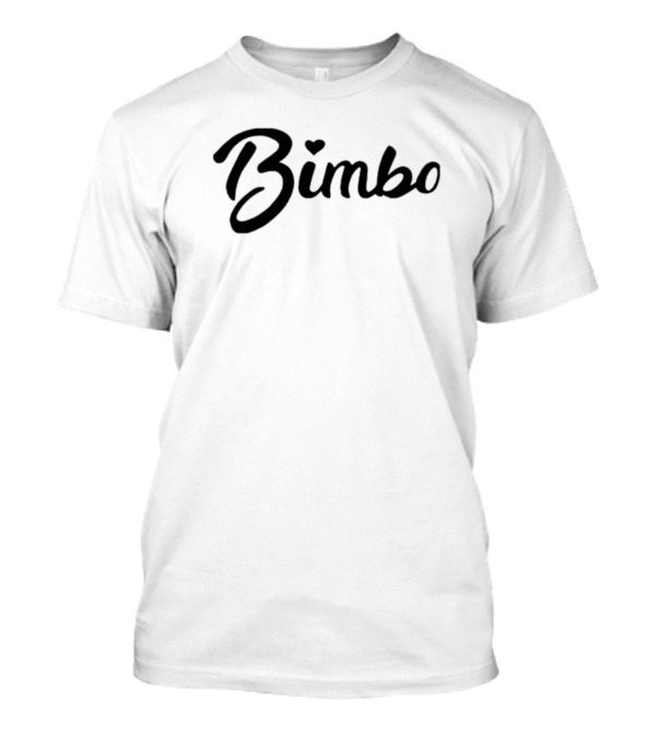 Chrissy Bimbo Heart-Font T-Shirt
