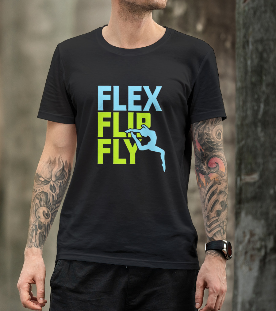 Flex Flip Fly Acrobatics T-Shirt