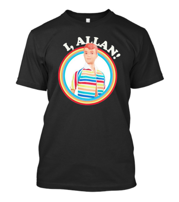 Barbie Allan Rainbow Stripes I Allan T-Shirt