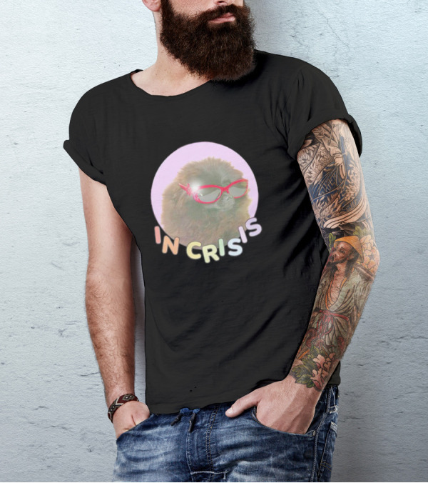 Dog In Crisis With Glasses T-Shirt