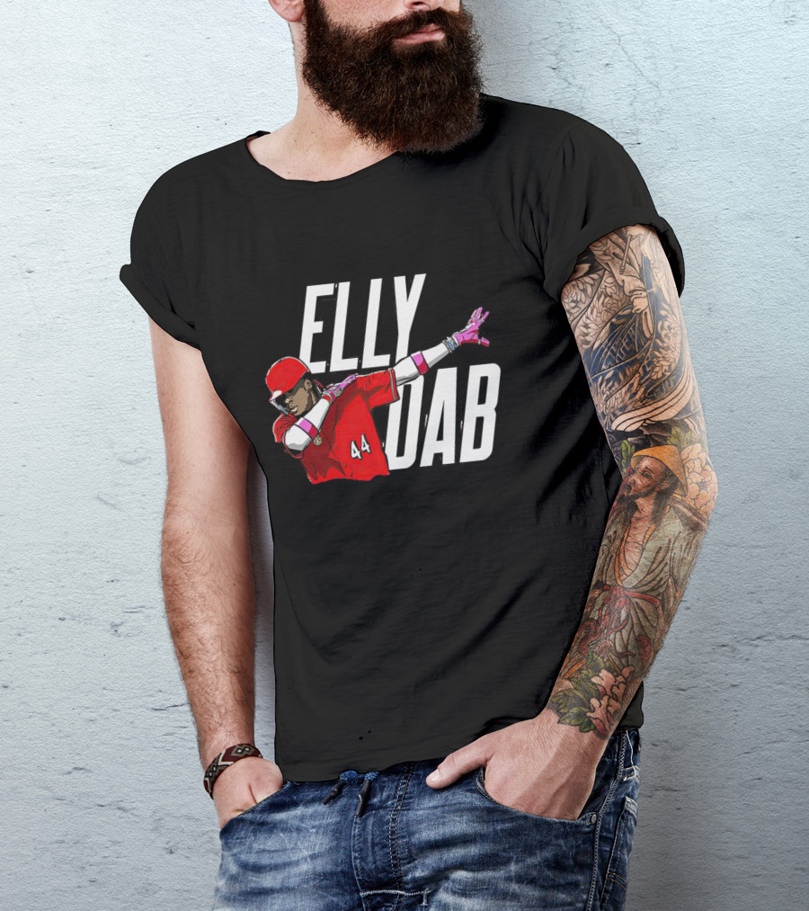 ELLY DAB Elly De LA Cruz Dabbing Number 44 T-Shirt